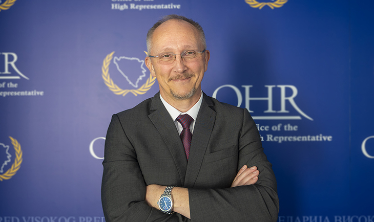 The current Head of the Regional Office of the High Representative in Banja Luka, Amb. Laszlo Markusz