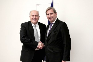 High Representative meets European Commissioner Hahn
