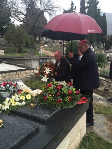 High Representative pays respects to Srđan Aleksić in Trebinje