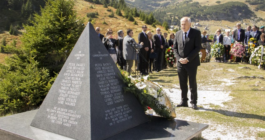 Prokoško Lake memorial (OHR archive)