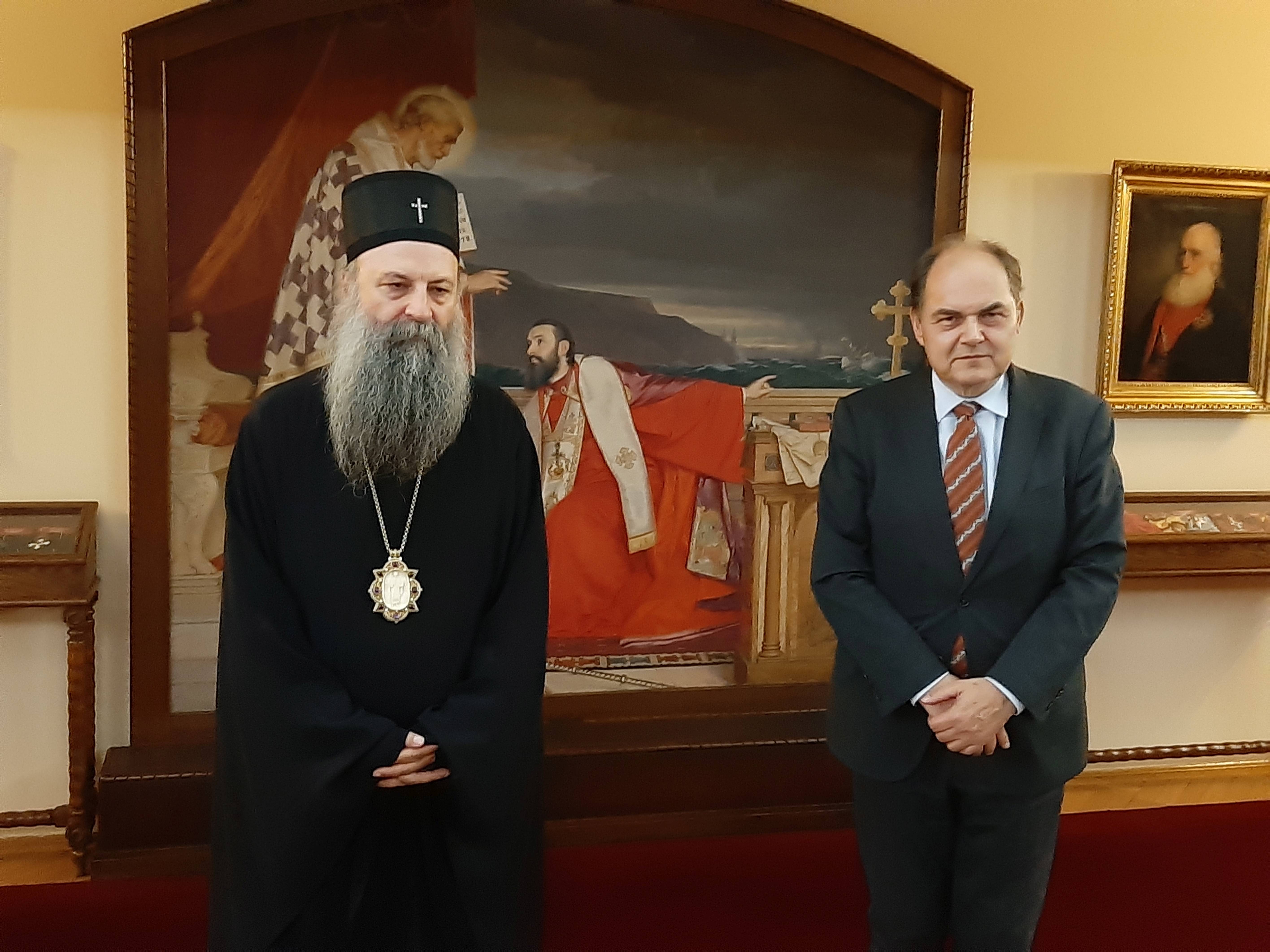 High Representative Christian Schmidt met on Wednesday with His 