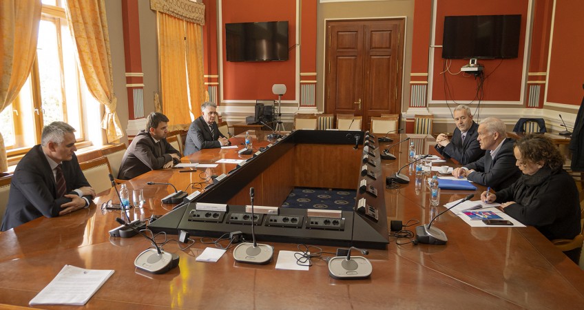 PDHR/Brčko Supervisor meets Brčko Mayor Esed Kadrić, District Assembly Speaker Siniša Milić, and Deputy Speaker Ivo Filipović